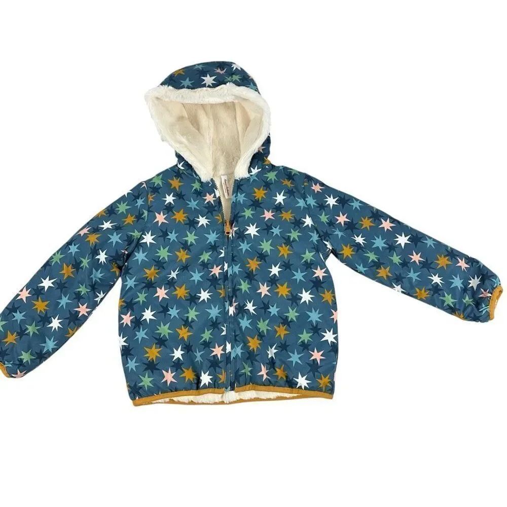 Hanna Andersson Seven Days A Week Jacket 110 / 5 School Blue